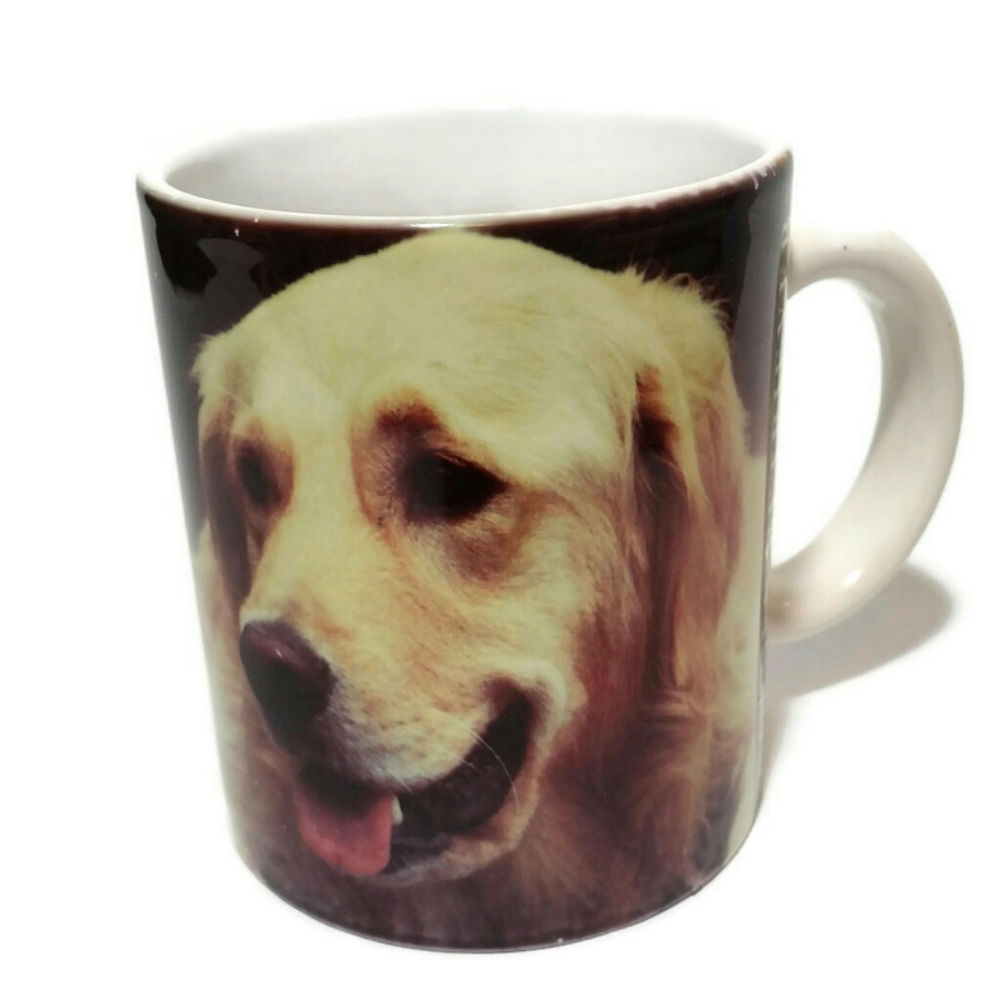 Vintage Golden Retriever Dog Coffee Mug Bill Varie
